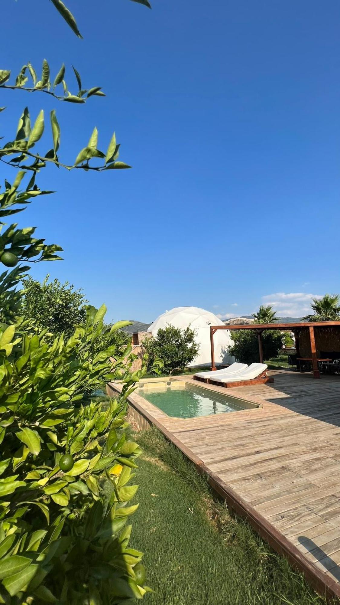 Mandalin Glamping Hotel Selçuk Exterior foto